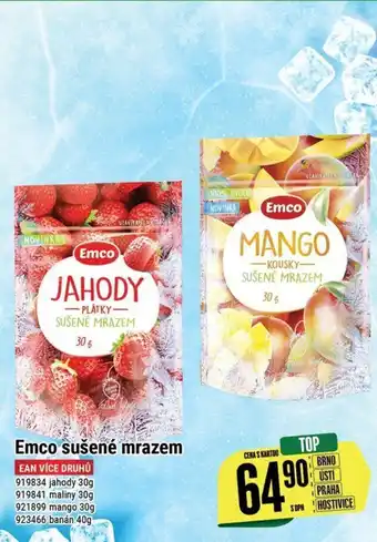 Tamda Foods Emco sušené mrazem nabídka