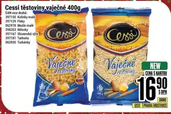 Tamda Foods Cessi těstoviny vaječné 400g nabídka