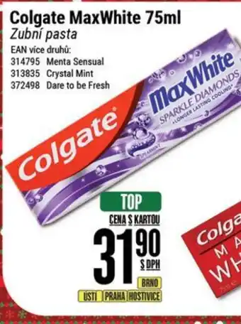 Tamda Foods Colgate MaxWhite 75ml nabídka