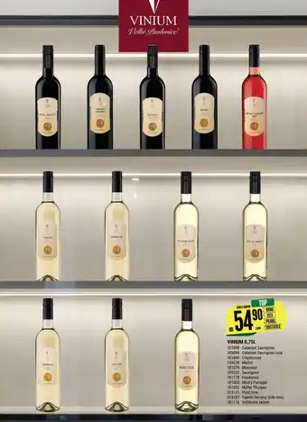 Tamda Foods VINIUM 0,75L nabídka