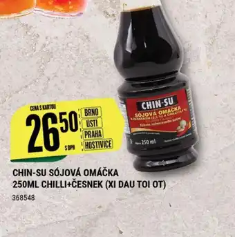 Tamda Foods CHIN-SU SÓJOVÁ OMÁČKA 250ML CHILLI+ČESNEK (XI DAU TOI OT) nabídka