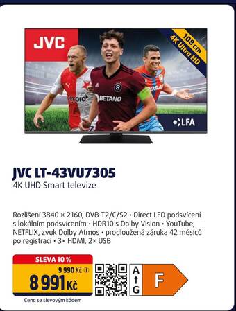 Euronics JVC LT-43VU7305 nabídka