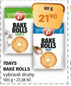 Terno 7DAYS BAKE ROLLS nabídka
