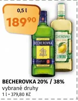 Terno BECHEROVKA 20% / 38% nabídka