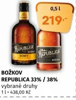 Terno BOŽKOV REPUBLICA 33% / 38% nabídka
