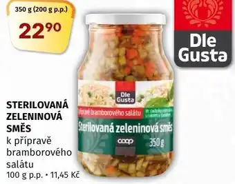 Terno STERILOVANÁ ZELENINOVÁ SMĚS nabídka