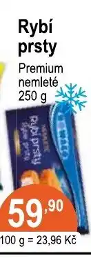 COOP DISKONT Rybí prsty nabídka