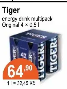 COOP DISKONT Tiger energy drink multipack nabídka