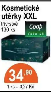 COOP DISKONT Kosmetické utěrky XXL nabídka