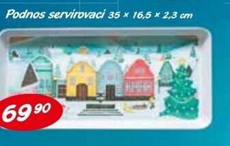 COOP DISKONT Podnos servírovací 35 x 16,5 x 2,3 cm nabídka
