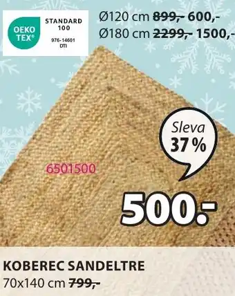 JYSK KOBEREC SANDELTRE nabídka