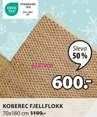 JYSK KOBEREC FJELLFLOKK nabídka