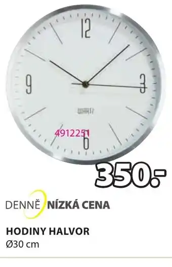 JYSK HODINY HALVOR nabídka