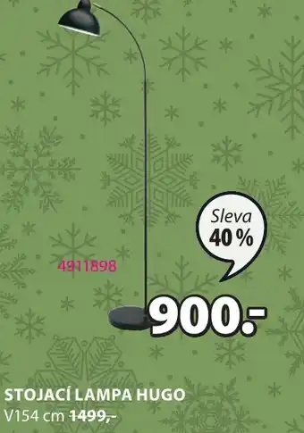 JYSK STOJACÍ LAMPA HUGO nabídka