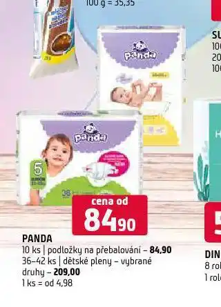 Terno Panda dětské pleny nabídka