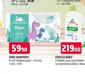 Terno Dino harmony toaletní papír nabídka