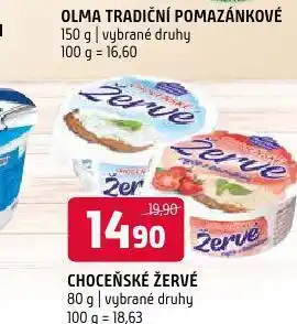 Terno Choceňské žervé nabídka