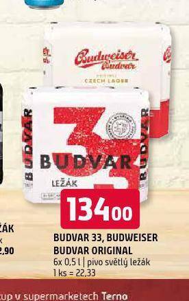Terno Pivo budvar 33 nabídka