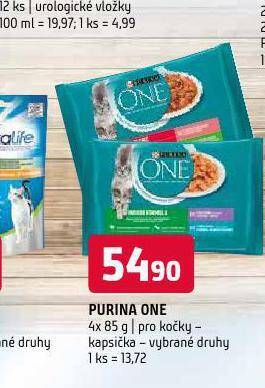 Terno Purina one kapsičky pro kočky nabídka