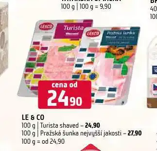 Terno Le & co pražská šunka nejvyšší jakosti nabídka