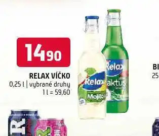 Terno Relax víčko nabídka