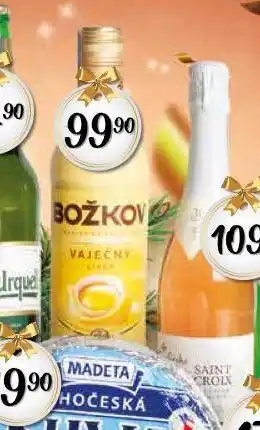 Coop Božkov vaječný likér nabídka
