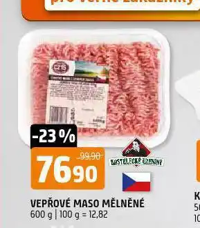 Terno Vepřové maso mělněné nabídka