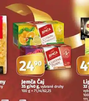 Coop Jemča čaj nabídka