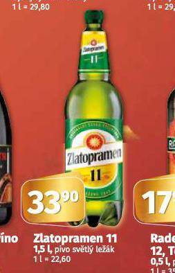 Coop Pivo zlatopramen nabídka