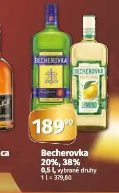 Coop Becherovka nabídka