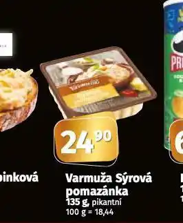 Coop Varmuža sýrová pomazánka nabídka