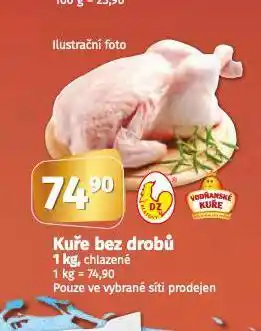 Coop Kuře bez drobů nabídka