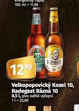 Coop Pivo radegast nabídka