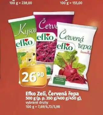 Efko zelí