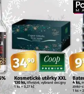 Coop Kosmetické utěrky nabídka
