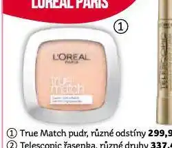 Teta Loreal paris true match pudr nabídka