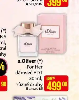 Teta S.oliver for her dámské edt nabídka