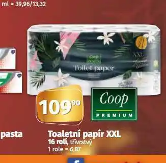 Coop Toaletní papír nabídka