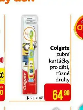 Teta Colgate zubní kartáček nabídka