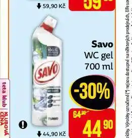 Teta Savo wc gel nabídka