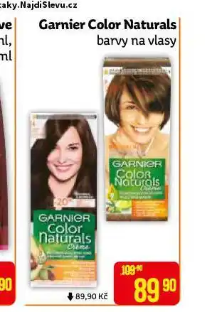 Teta Garnier color naturals barva na vlasy nabídka