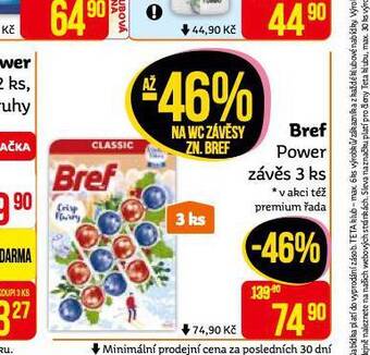 Teta Bref power závěs nabídka