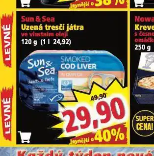 Norma Sun & sea uzená tresčí játra nabídka