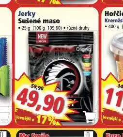 Norma Jerky sušené maso nabídka