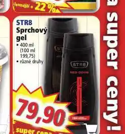 Norma Str8 sprchový gel nabídka