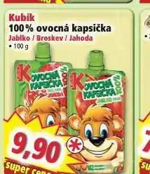 Norma Kubík 100% ovocná kapsička nabídka