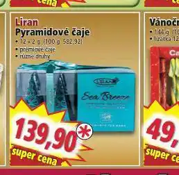 Norma Liran pyramidové čaje nabídka