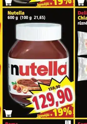 Norma Nutella nabídka