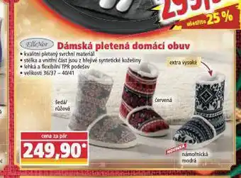 Norma Dámská pletená domácí obuv nabídka