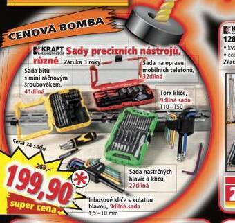 Norma Sady prdecizních nástrojů nabídka